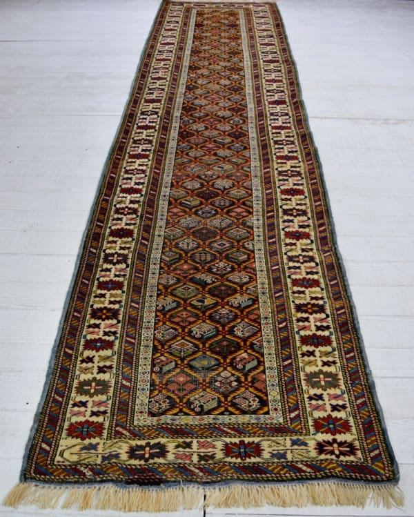 Kuba runner, the Caucasus 436 x 101cm circa 1870