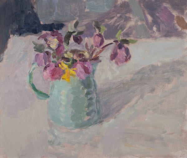 Lynne Cartlidge, Hellebores and Tête-à-Tête