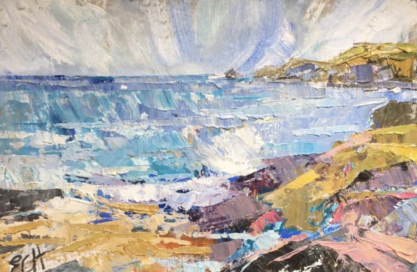 Emma Haggas, A Cornish Beach