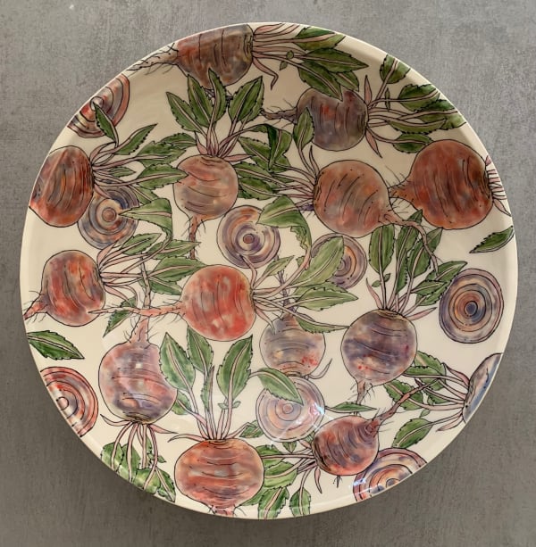 Kerry Edwards, Beetroot - Large Deep Bowl