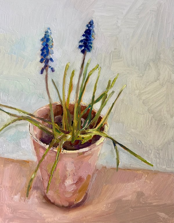 Nicola Stratton Tyler, Muscari and Terracotta