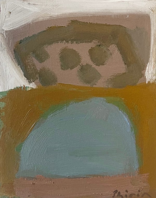 Shirin Tabeshfar Hailing from London Oil on panel 25 x 20 cms