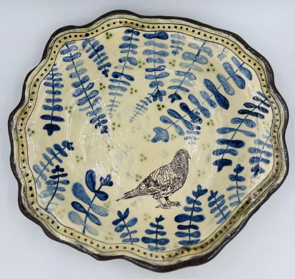 Adrift Pottery, Suspicious Pigeon Bowl
