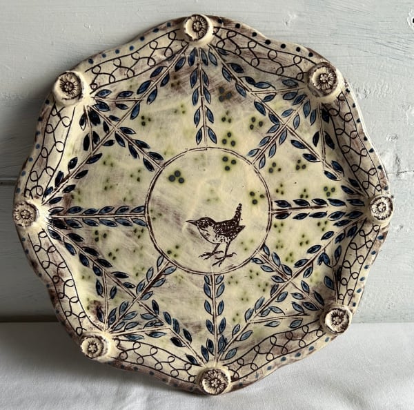 Adrift Pottery, Wren Plate