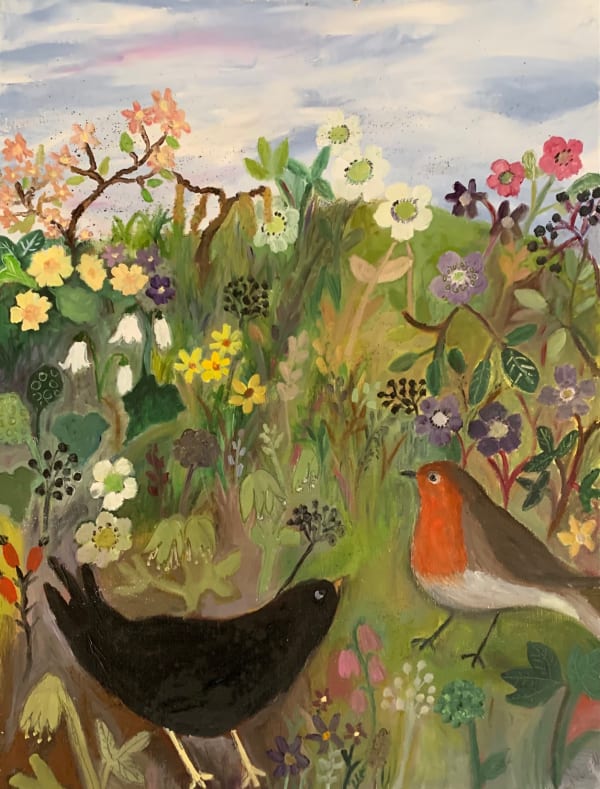 Amelia Tuttiett, On a Warm February Day, Hope Sprang in the Garden