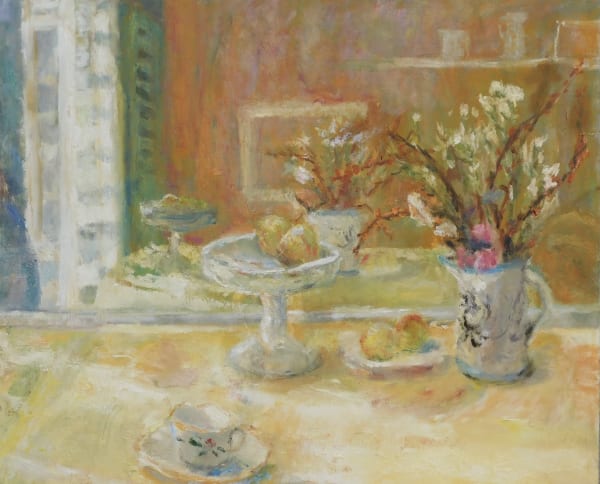 Alice Mumford, Reflected Studio with the Yellow Cloth