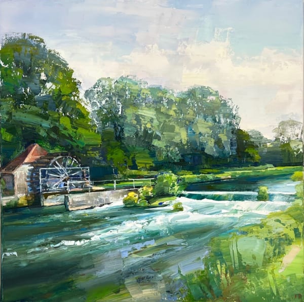 Jonathan Pocock, Water Wheel, The Test, Leckford Estate