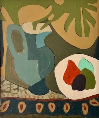 Marc Taylor, Blue Jug & Fruit