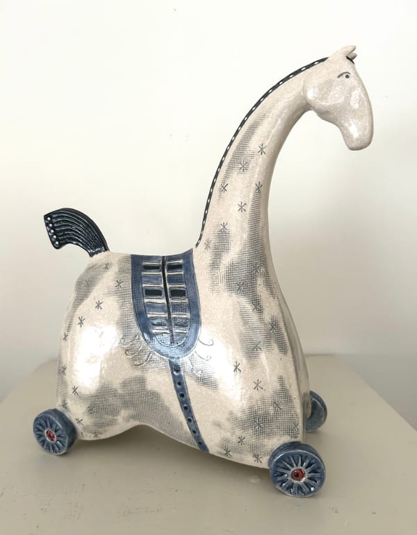 Lois Mahoney, Large Carousel Horse