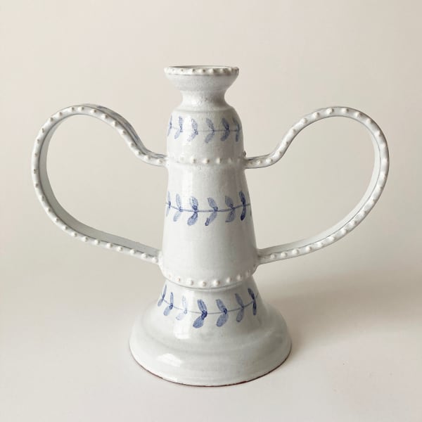 Emily Mitchell, Delftware Candlestick II