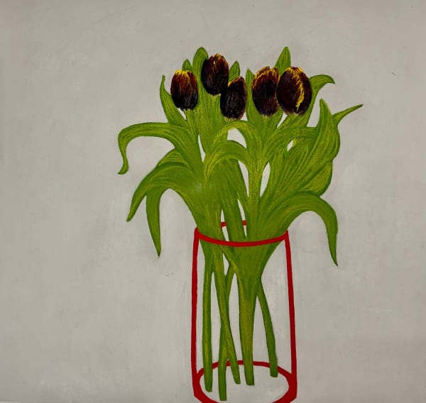 Angela A'Court, March Tulips