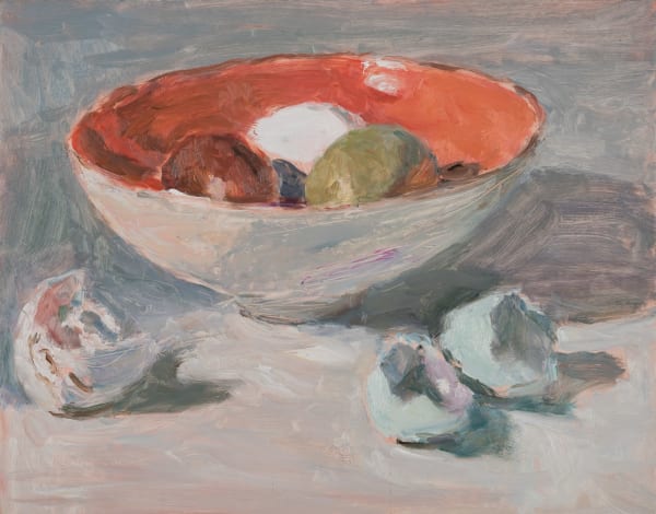 Lynne Cartlidge, Eggs in an Orange Bowl