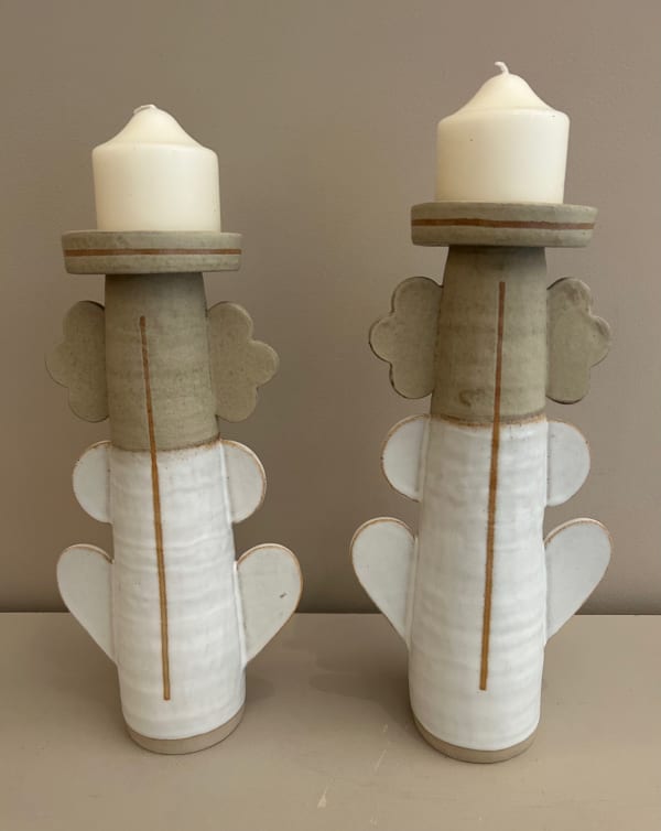 Deborah Tiso, Ecclesiastical Series - Candlesticks I - Pair
