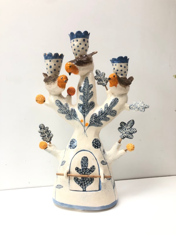 Laurance Simon, Three Robin Candelabra