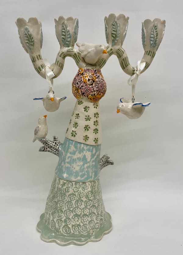 Laurance Simon, Swinging Bird Candelabra