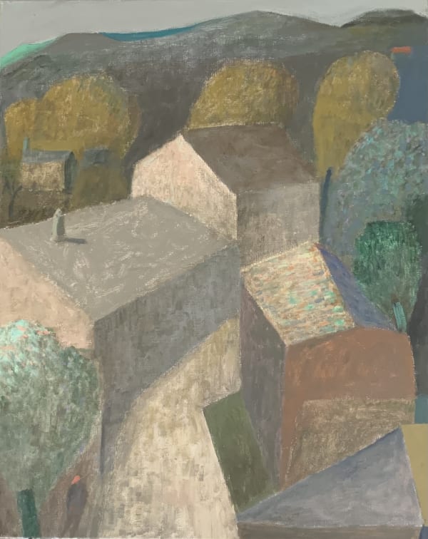 Nicholas Turner, Roofs at La Roque sur Ceze
