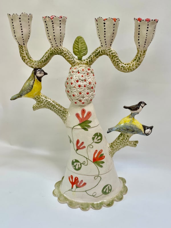 Laurance Simon, Laid Back Bird Candelabra
