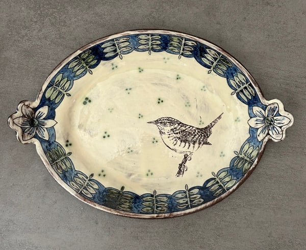 Adrift Pottery, Wren Platter