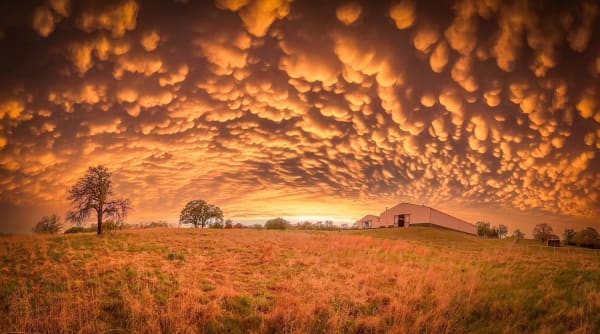 Matt Payne, Bubble Clouds, Edmond, Oklahoma. Edition 3 of 5