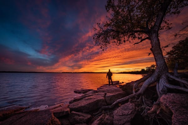 Matt Payne, Fiery Arcadia, Lake Arcadia, Oklahoma. Edition 2 of 5