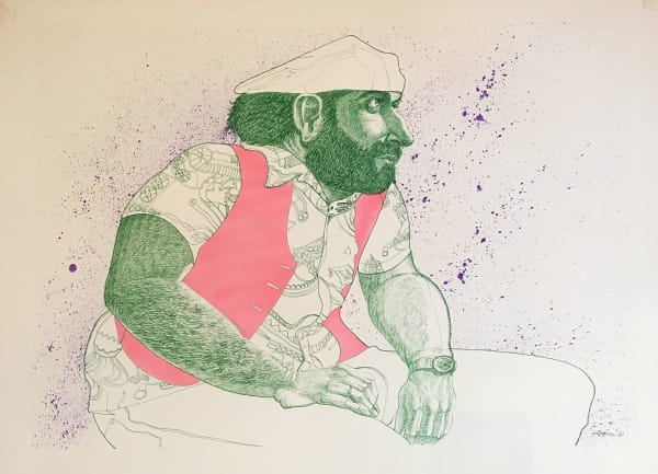 D. J. Lafon, UNTITLED (GREEN MAN), 1981