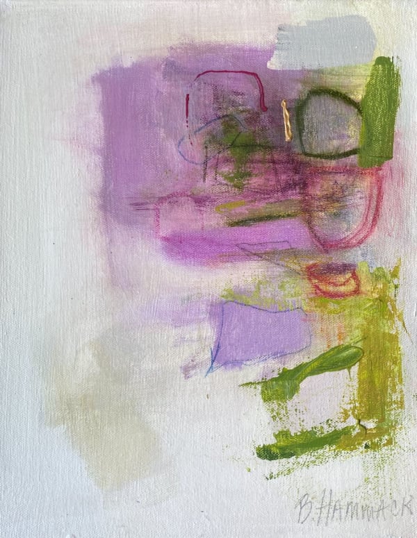 Beth Hammack, LILAC AND GREEN II, 2021