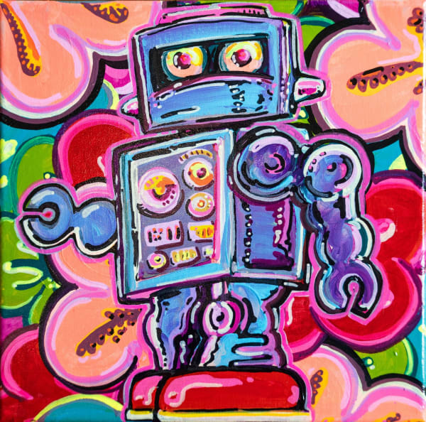 Clint Stone, Flower Bot, 2023