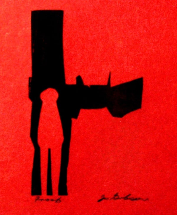 Red Scape (Proof), 1960