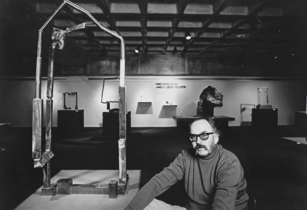 Artist and Work at Charleston WV Cultural Center, 1980