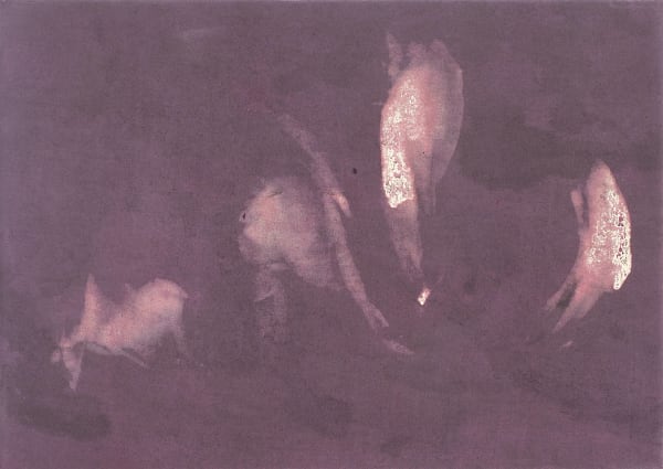 Judit Reigl, Déroulement (fragment), 1973