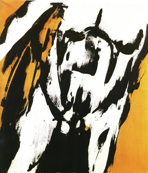 Judit Reigl, Homme jaune, 1967