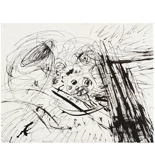 Judit Reigl, Sans titre, 1954