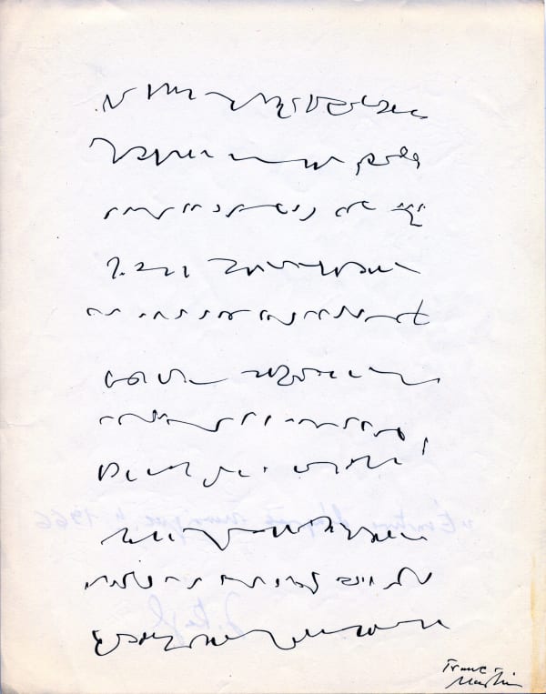 Judit Reigl, Ecriture d'après musique, 1965-1966