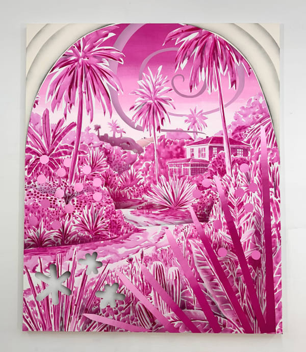 Adam Himebauch, Magenta Mountain, 2025