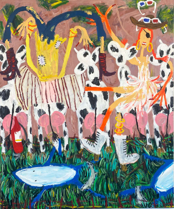 Yirui Jia, Balloon Dairy Cattle, 2022