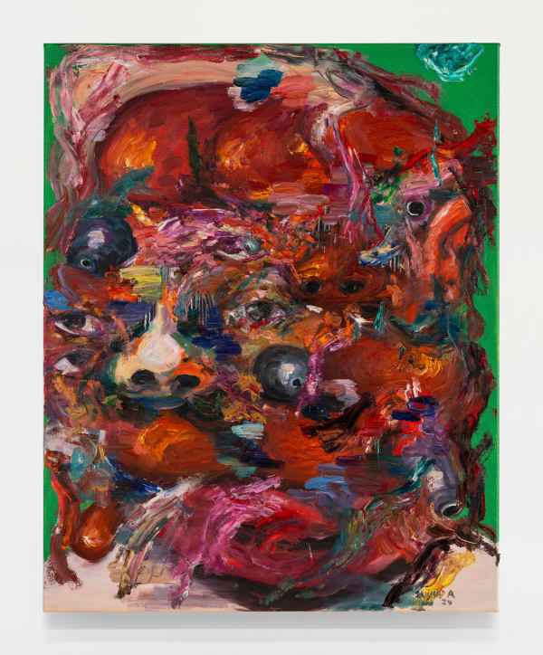 Sejiro Avoseh, Rhythm of the brown man's silence, 2024