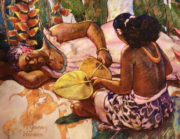Susan McGovney Hansen, Heliconia Conversation, 1996