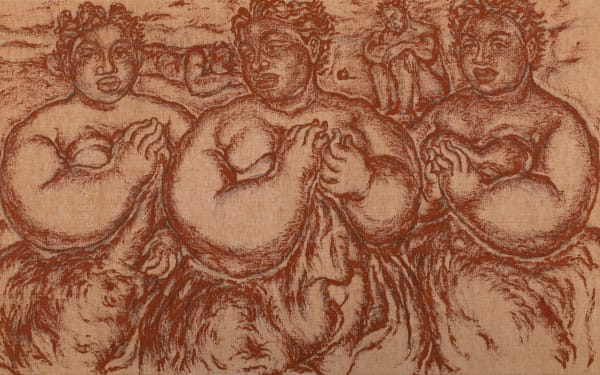 Madge Tennent, Hawaiian Three Graces, 1944