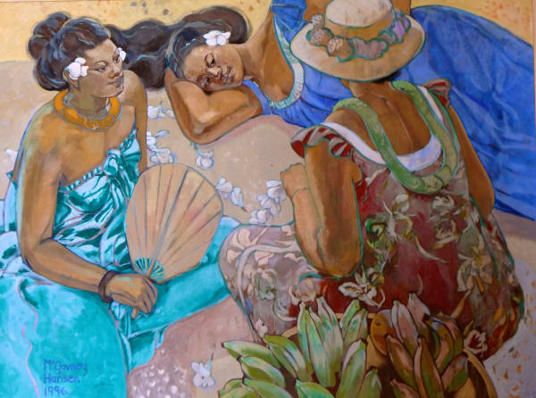 Susan McGovney Hansen, Trio Conversation, 1996