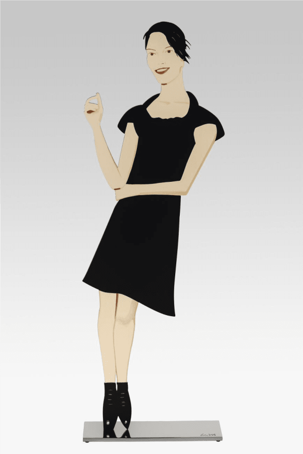 Alex Katz, Black Dress 7 (Carmen), 2018