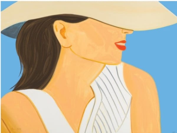 Alex Katz, Vivien with Hat , 2021