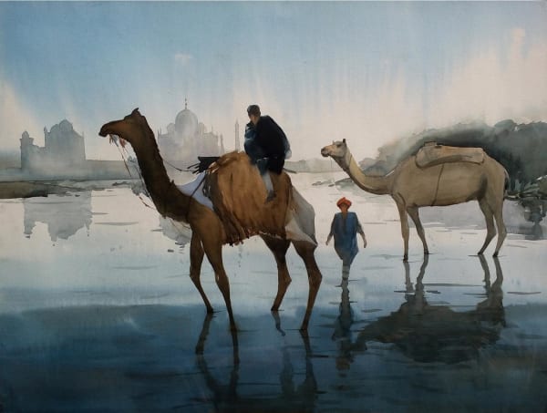 Subrata Paul, Early Morning of Taj Mahal-1, NA