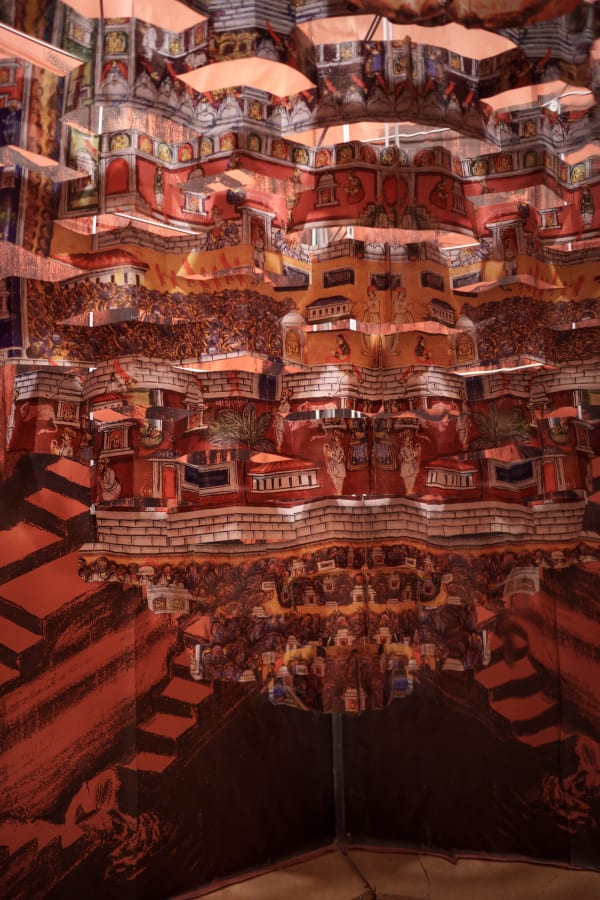 Ankon Mitra, The Step-Well Mirror Room