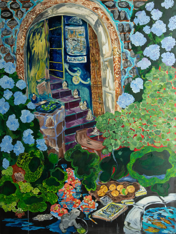 Karoliina Hellberg, Hydranges (Starry Night), 2023
