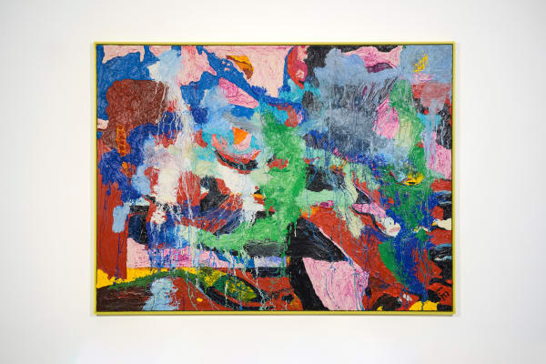 Ida Ekblad, RAIN CAUSED A HILLSIDE FULL OF SEASHELLS TO SLIDE, 2023