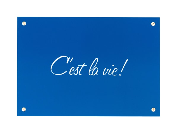 Sylvie Fleury, C'est la Vie!, 2020