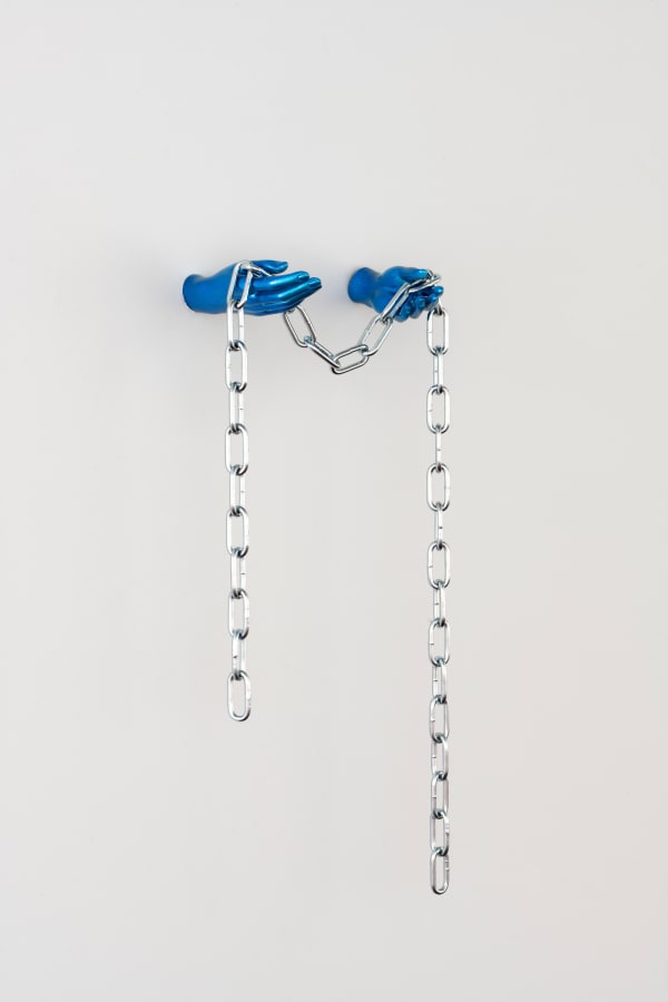 Sylvie Fleury, Let Me Do It Bob (Sky Blue), 2022