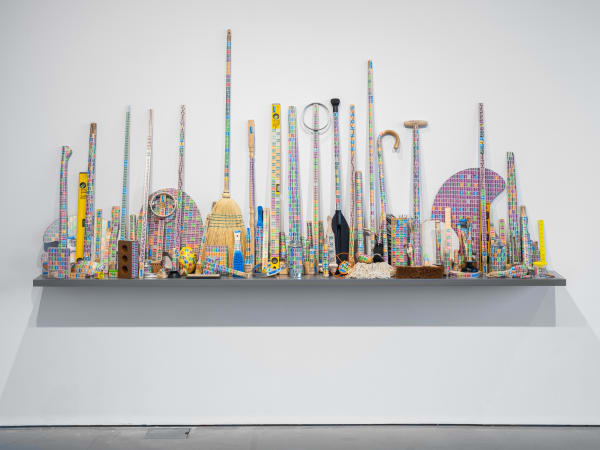 Peter Liversidge, Postal Shelf for Bonniers Konsthall, Sweden, 2018