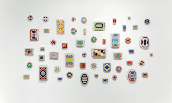 B. Wurtz, Pan Paintings, 2018