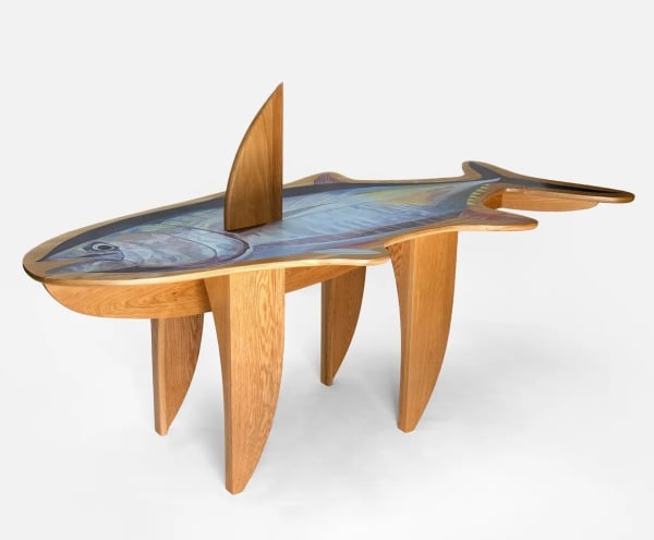 Rio Kobayashi, Fish Table (Fatty Tuna), 2019